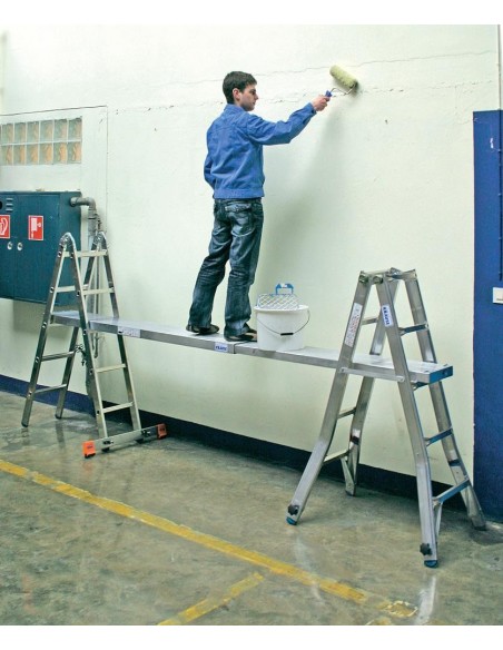 Krause Stabilo Teleszkópos Csuklóslétra 4 Szármeghosszabbítással 4X5 Fokos