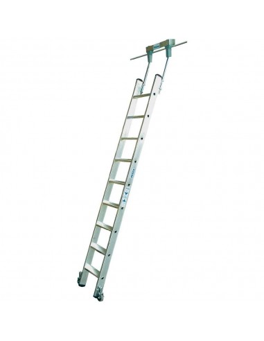 Krause Stabilo Lépcsőfokos Polclétra T-Vezetősínnel 11 Fokos