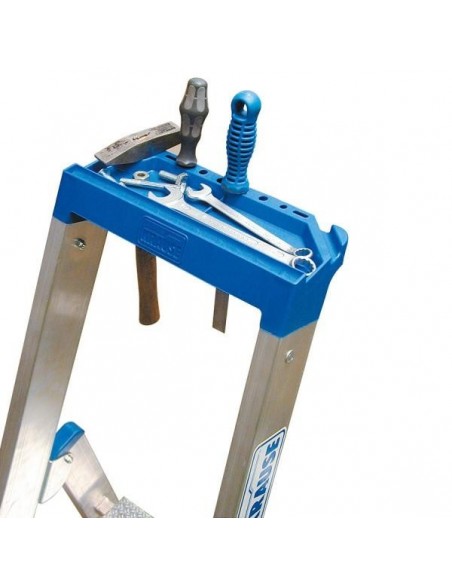 Krause Stabilo Gurítható Lépcsőfokos Állólétra Kitámasztóval 6 Fokos