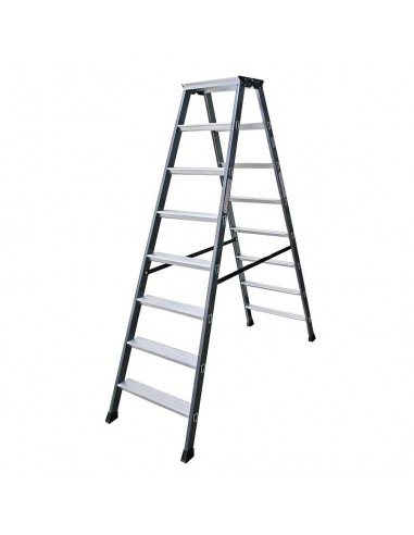 Krause Monto Sepro D Két Oldalon Járható Lépcsőfokos Állólétra 2X8 Fokos