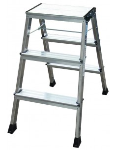 Krause Monto Rolly Gurítható Lépcsőfokos Fellépő 2X3 Fokos Alu