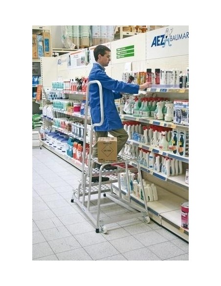 Krause Stabilo Gurítható Szerelődobogó Alumíniumból 5 Fokos