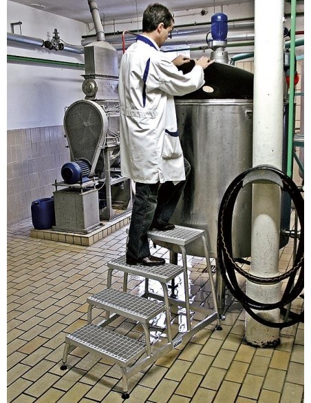 Krause Stabilo Szerelődobogó Rácsos Fokokkal 4 Fokos