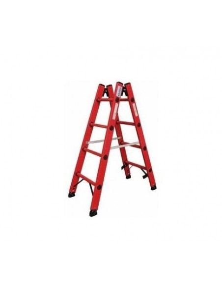 Krause Stabilo Műanyag Két Oldalon Járható Létra 2X6 Fokos