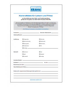 Krause ELLENŐRZŐLAP...