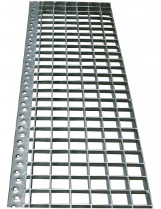 Krause STABILO Acél járórácsos lépcsőfok kivitel, 1000 mm széles