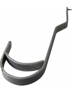 Krause tetőkampó sík és hullámos tetőcserepekhez NATÚR